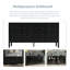 Support à vin contemporain noir circulaire - Rangement élégant et fonctionnel pour la maison?