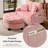 Modern Convertible  Sofa Bed With Storage Ottoman, Reclining Backrest, And Side Pocket Armrest-963692449