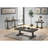 Transitional Wood End Table, Rectangle Side Table-2005023116