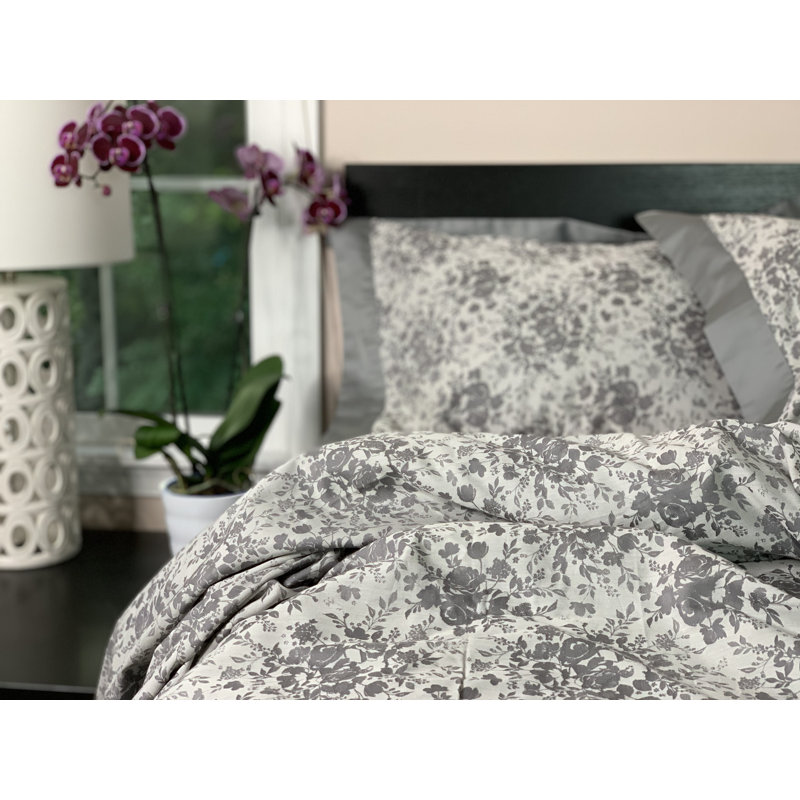 Percale Duvet Cover, Queen Duvet Cover + 2 Shams