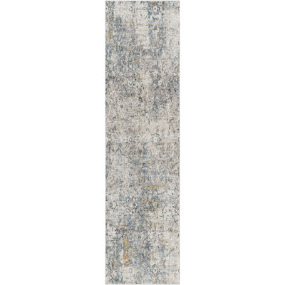 Tapis abstrait gris clair