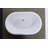 Deco 66'' x 39'' Soaking Solid Surface Bathtub