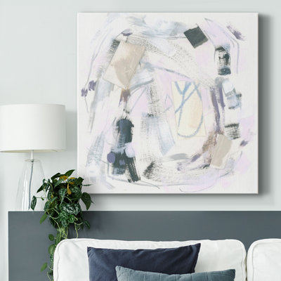 Periwinkle Constellation III-Gallery Wrapped Canvas