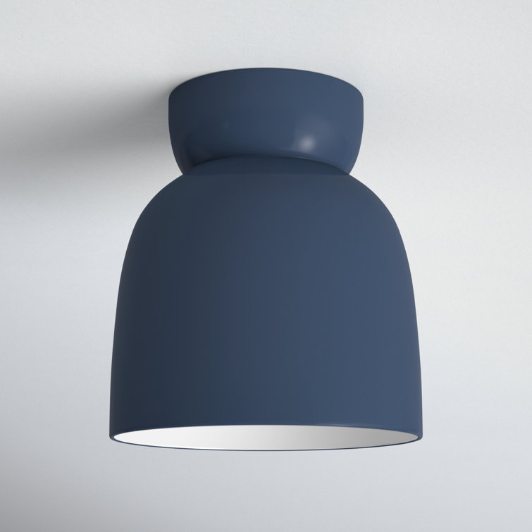 Mira LED Ceramic Bell Outdoor Flush Mount