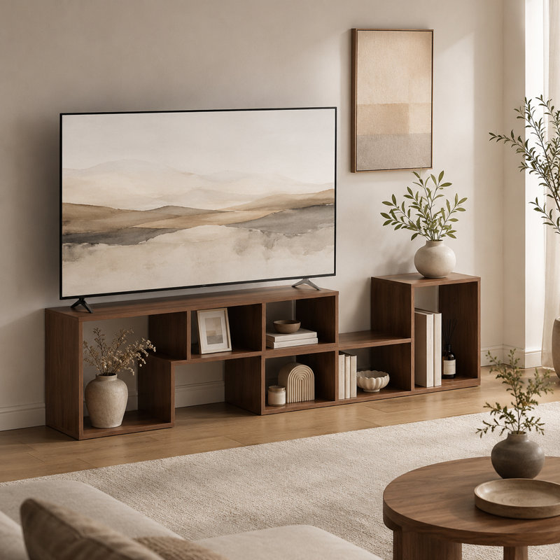 Meuble télé 2 pièces Acacia