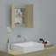 LED Bathroom Mirror Cabinet 40x12x45 cm Acrylic-362681359
