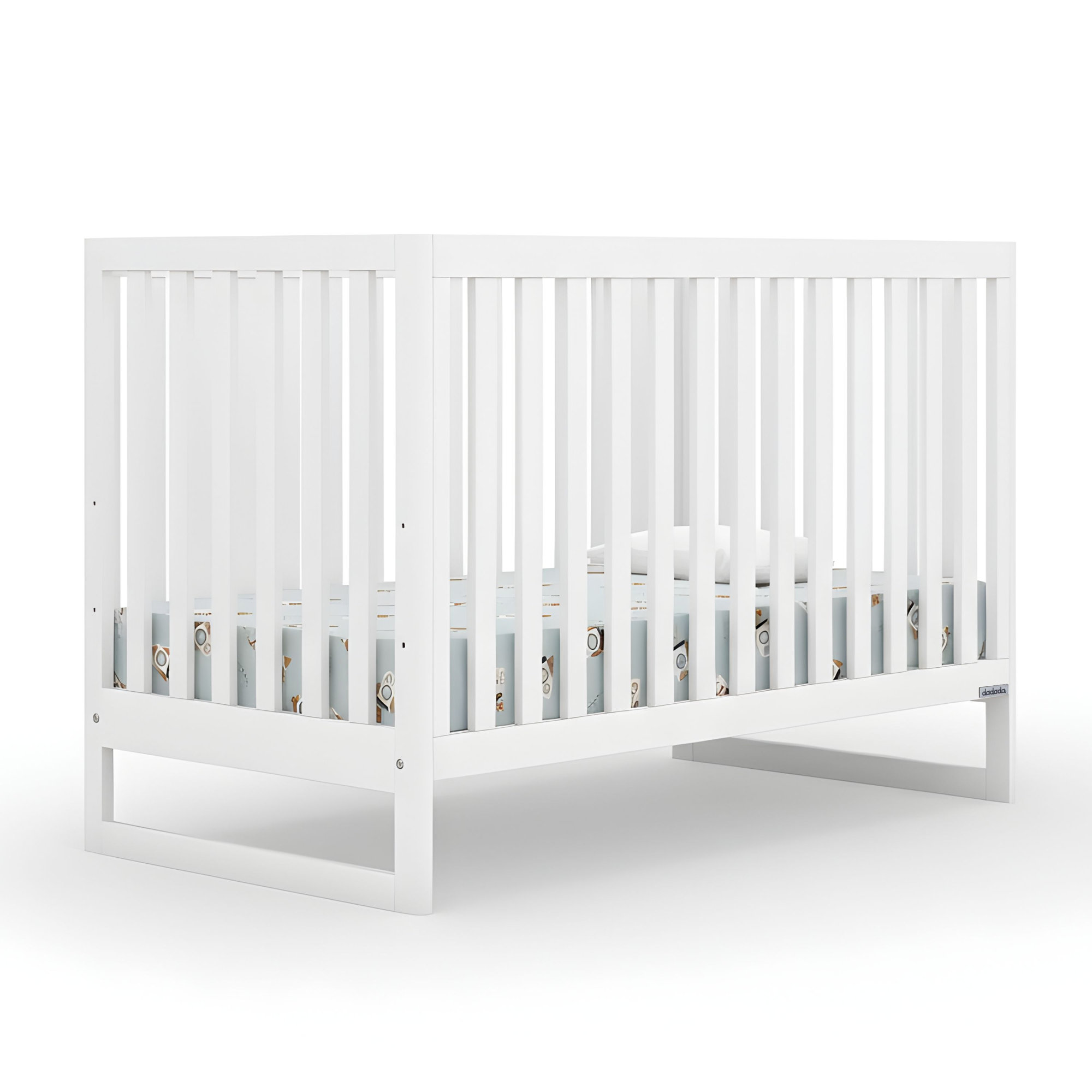 Austin 3-in-1 Convertible Crib, White