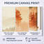 «Sand Forest Veil - Cream Forest», ensemble de 3 reproductions sur toiles encadrées-129013289-129013290