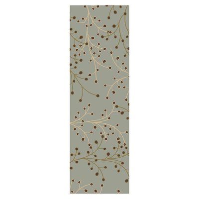 Tapis vert sauge touffeté à la main Elsberry