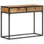 Cascio 100cm Solid Wood Top Console Table
