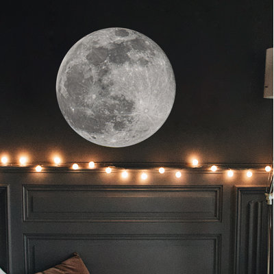 Adhésif décoratif lune