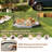 24inch 8 Panel Metal Pet Playpen with Waterproof Liner