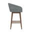 Tabouret pivotant à hauteur réglable en bois et en tonneau Dorreen-527891951-527891944