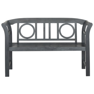 Brinwood 2 Seat Wooden Garden Bench by Charlton Home
