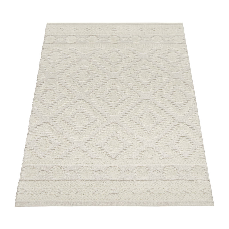 Lafleur Geometric Area Rug, Rectangular 60 x 100cm