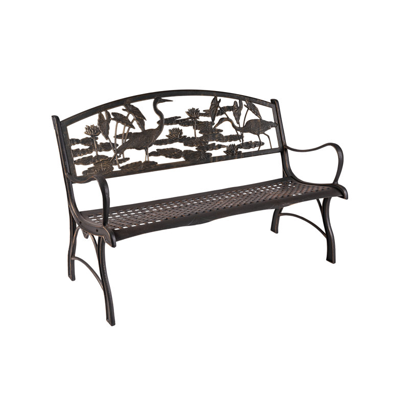 Banc de parc en fonte Lentini Heron