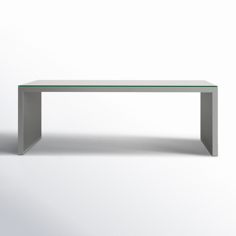 Lux Coffee Table, Silver