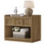 Tables de chevet l 30,7 po Helio avec 1 tiroir et 1 armoire de rangement ouverte-116235822-119845559