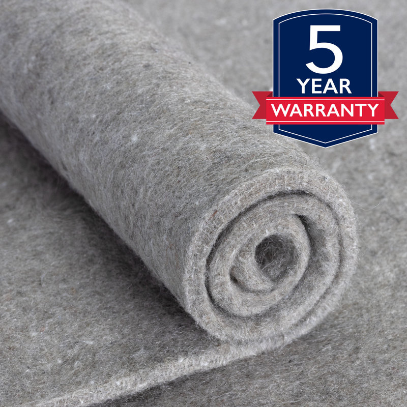 Eco Plush 0.375" Felt Rug Pad, Rectangle 5' x 8'
