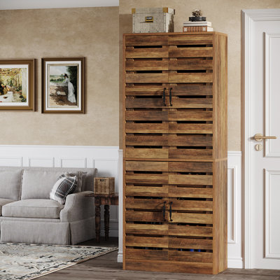 70.8" Tall Shoe Cabinet