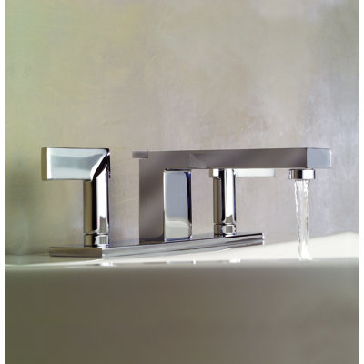 Metro Widespread Bathroom Faucet with Drain Assembly