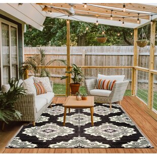 Modern Art Outdoor Patio Mats 4' x 6' - Reversible Outside Carpet Absorbent  Mats, RV Mats Outside Rug Door Mat for Camping,Deck,Garden,Porch,Balcony