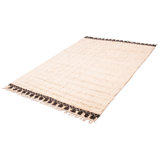 One-of-a-Kind Rectangle 7'10" X 10'6" New Age Wool Area Rug in