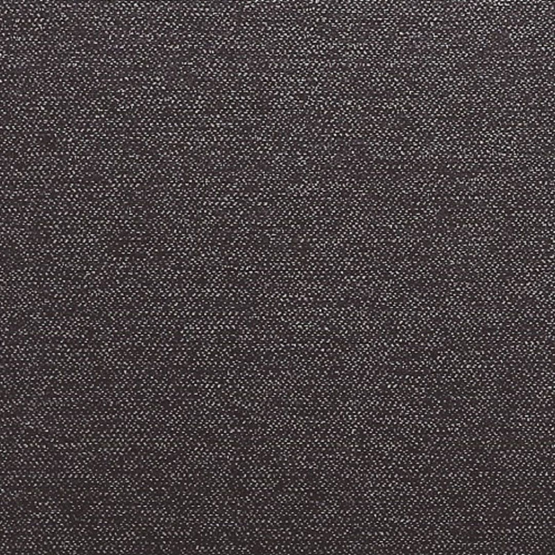 Conrad Mid-Century Modern Twill Weave Upholstered Metal Side Chair in Black, Black, 4