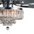 52" Crystal Ceiling Fan with Lights-1519667945