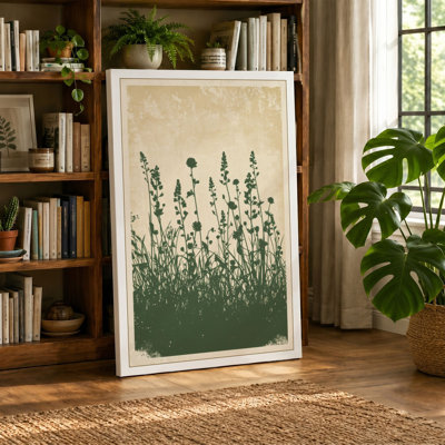 Wildflower Meadow Botanical - Wrapped Canvas
