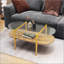 Table basse ovale en verre-48536107-48536106