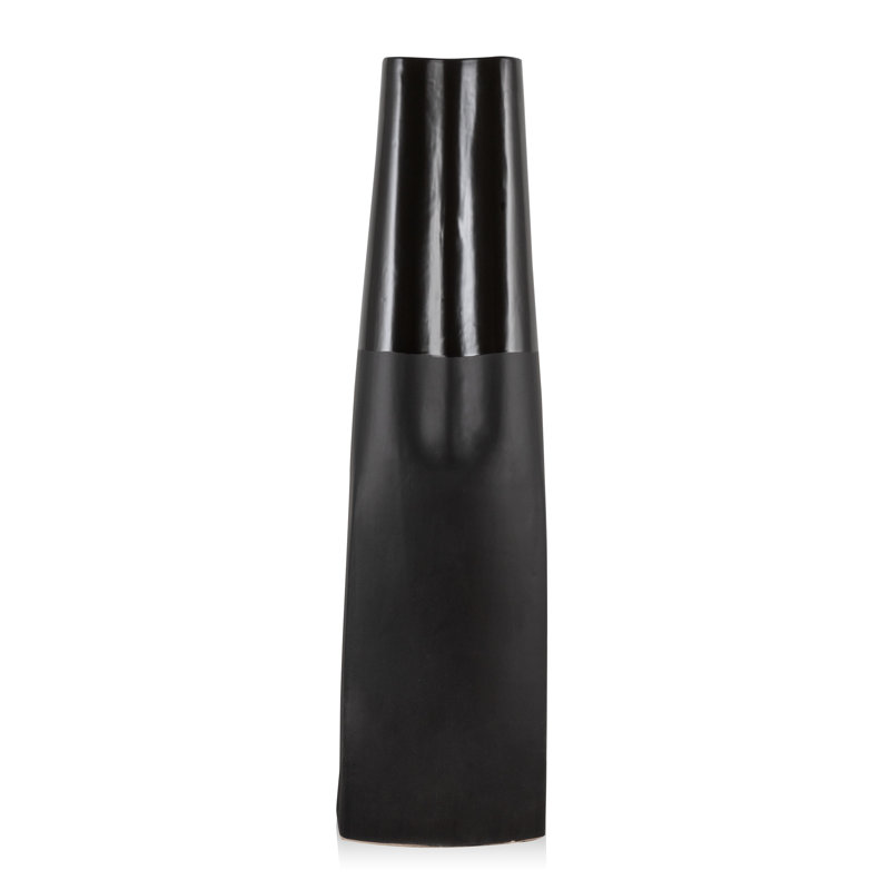 Vase de plancher en céramique / porcelaine, 38 po x 10 po x 8 po