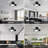 21''  Low Noise Matte Abs Blade Remote Ceiling Fan With Led Light For Kitchen Bedroom Dining Room Toilet Patio-138521420-138521456