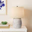 Fieldsboro 22" Gray/Beige Table Lamp