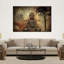 Bouddha croyant, reproduction sur toile-2141762953