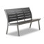 Banc de parc empilable aluminium Bazza-26076701-49554434