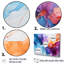 «Orange and Teal Essence Ink I», reproduction d'art abstrait-569617139-569617147