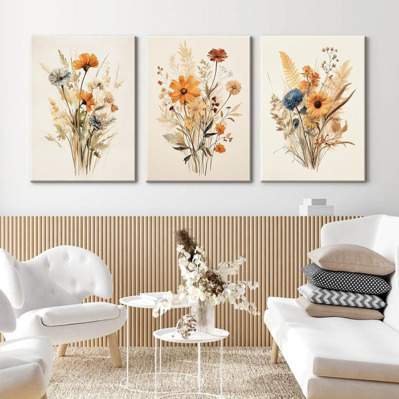 3 Piece Wrapped Canvas Print