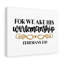 Workmanship Ephesians 2:10 - Wrapped Canvas Print-94403873
