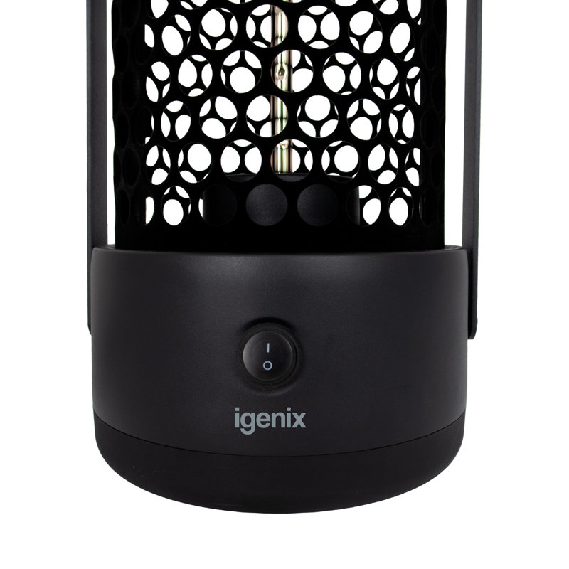 Igenix Black Portable Patio Tower Heater