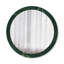 Huldar Glass Flat Wall Mirror