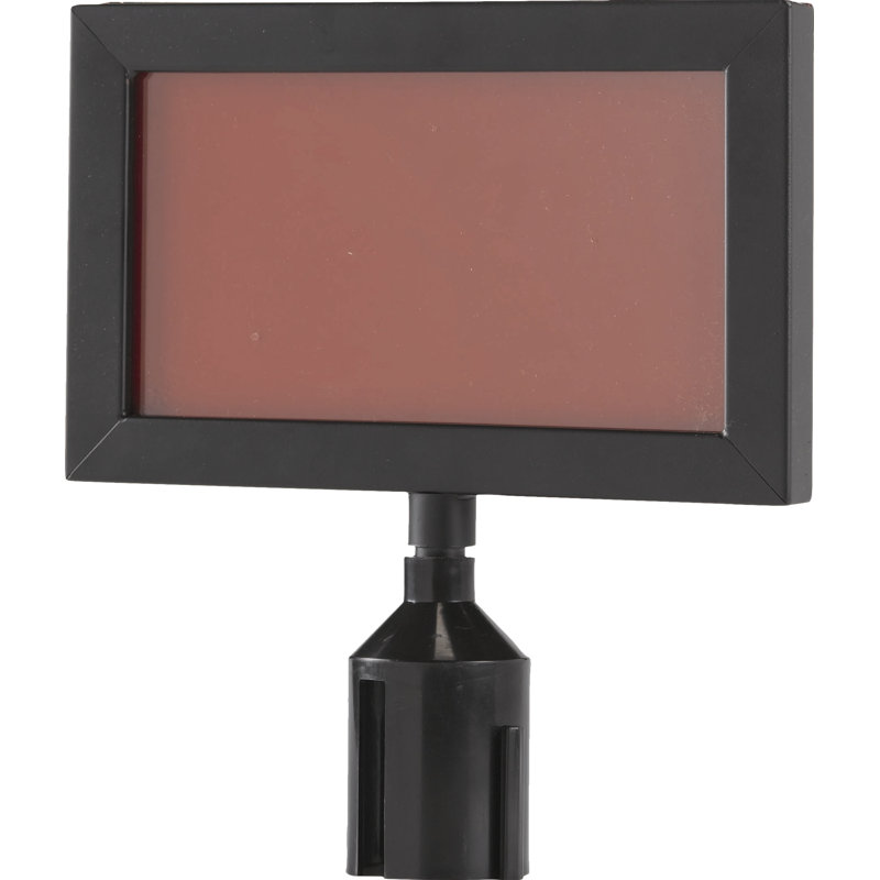 AARCO Accessory, 11.125" H x 8.625" W, Black