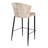 Georgia Upholstered Counter Stool with Solid Wood Frame-123381627