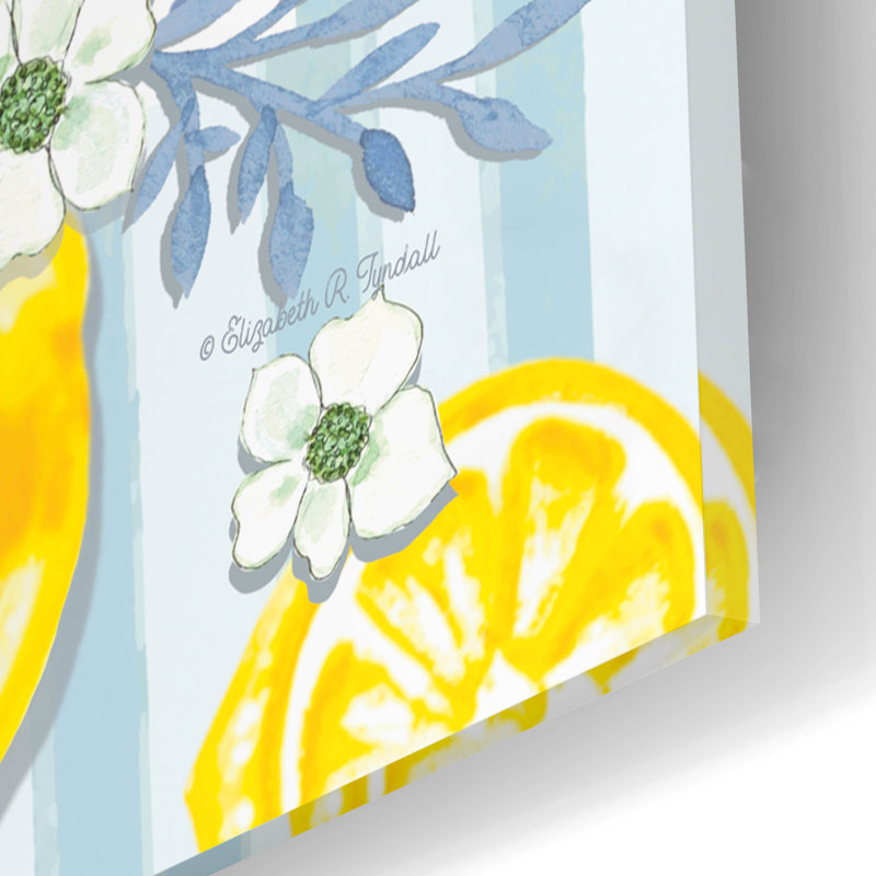  'When Life Gets Sour' by Elizabeth Tyndall Acrylic Glass Wall Art, 12" x 16"