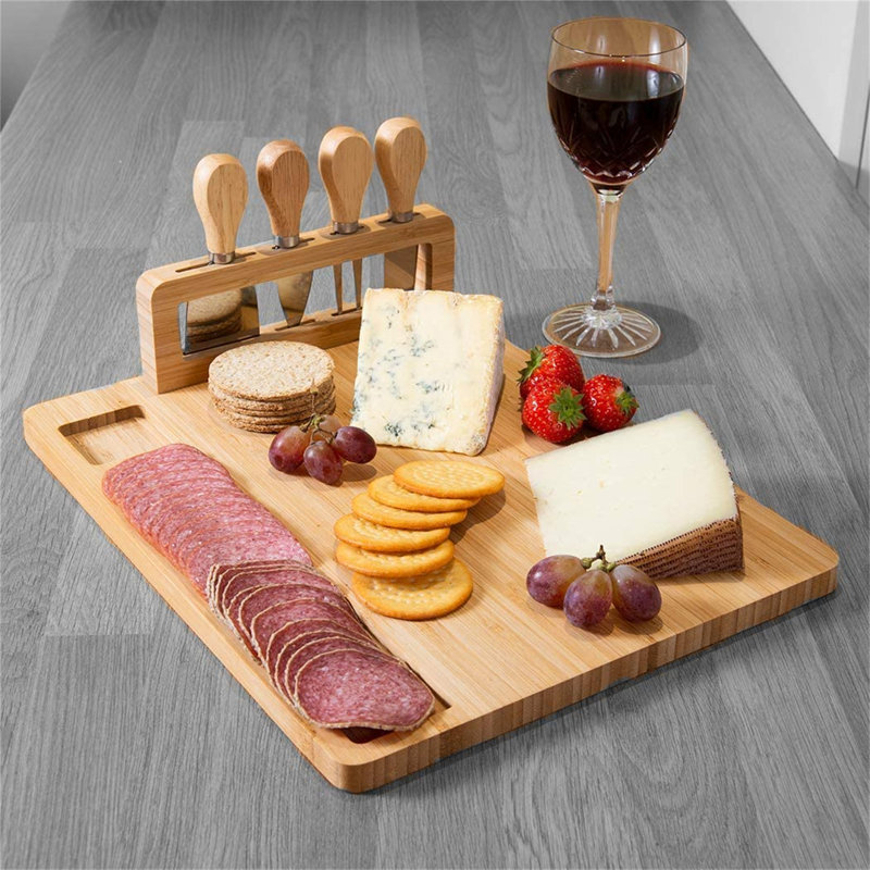 Belfry Kitchen Velda Bamboo Cheese Board