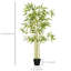 Bambou artificiel en pot 47,2 po