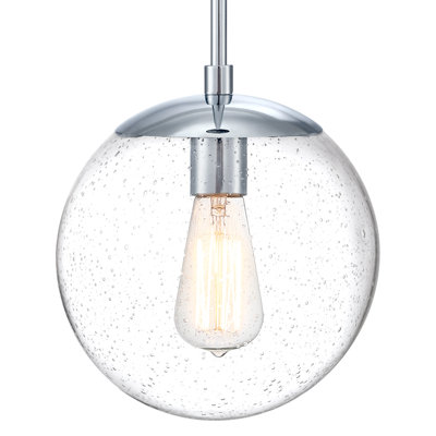 Luminaire suspendu sphère 1 lumière Vazken