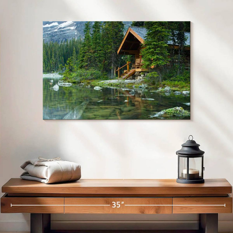 Alvord Ohara Lake House, H 16 po x l 24 po