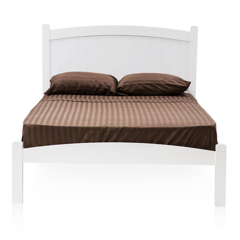 Lit plateforme Cobbett, Cerisier, Double