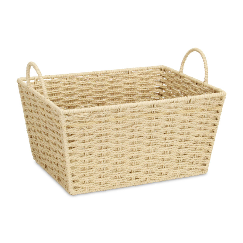 Panier de rangement rectangulaire Laelia